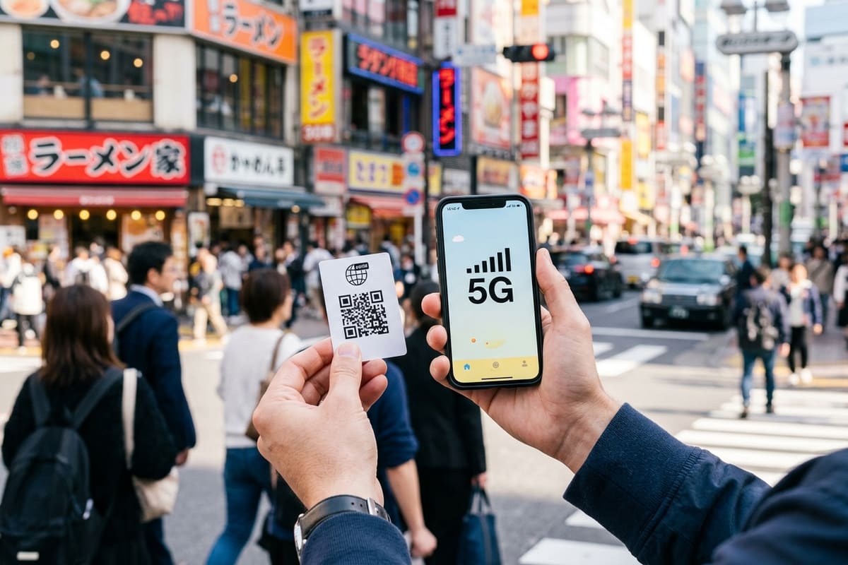 eSIM da viaggio: Internet all’arrivo